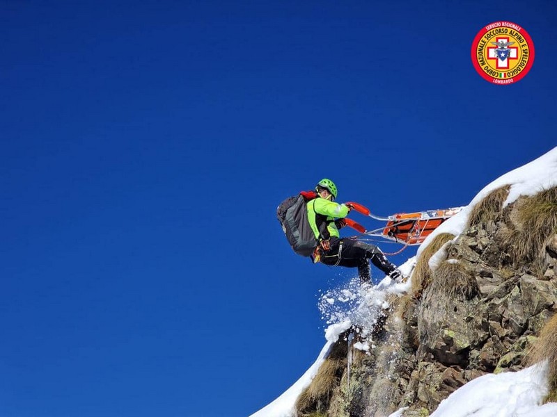 Esercitazione sagf sondrio, edolo, bormio e madesimo in Valsassina con CNSAS Valsassina-Valvarrone