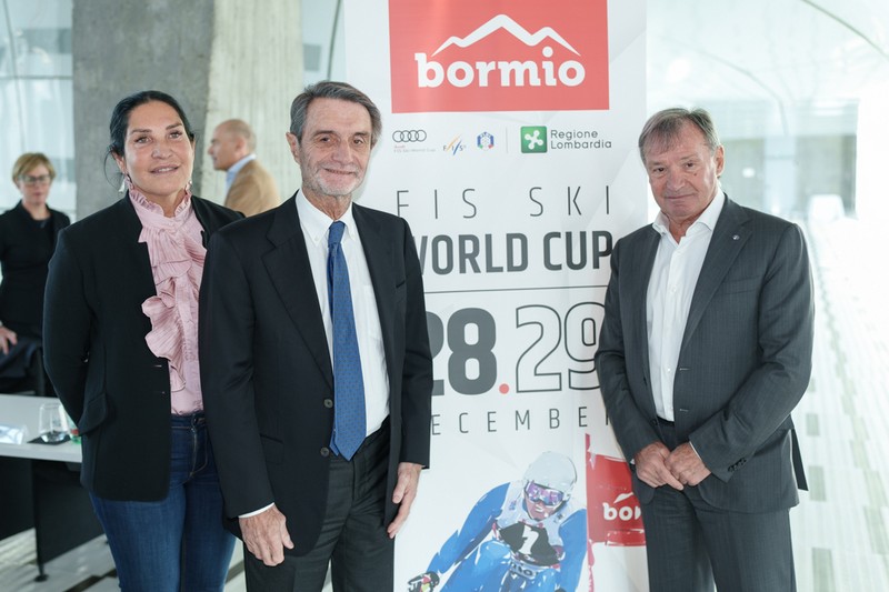 Coppa del Mondo Sci Bormio presentazione Regione Lombardia