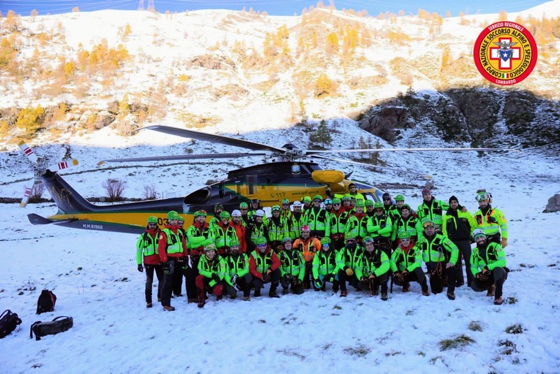 Esercitazione sagf sondrio, edolo, bormio e madesimo in Valsassina con CNSAS Valsassina-Valvarrone