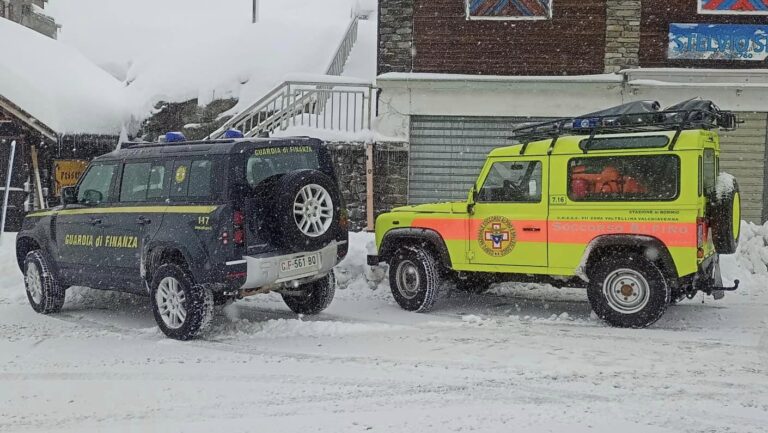 Stelvio Finanza Soccorso Alpino ricerche 2023
