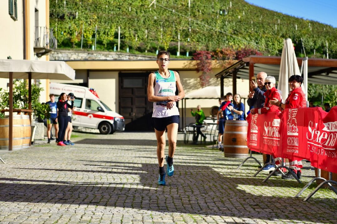 Valtellina Wine Trail corsa 2023 studenti