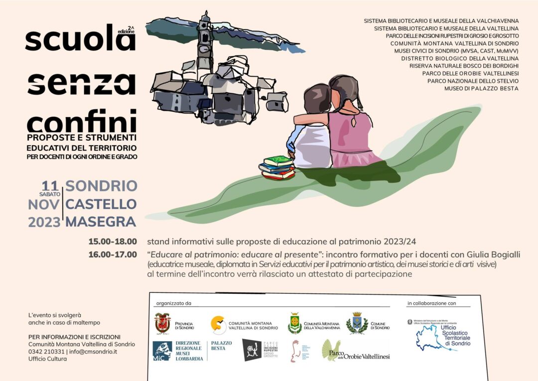 scuola senza confini locandina 2023