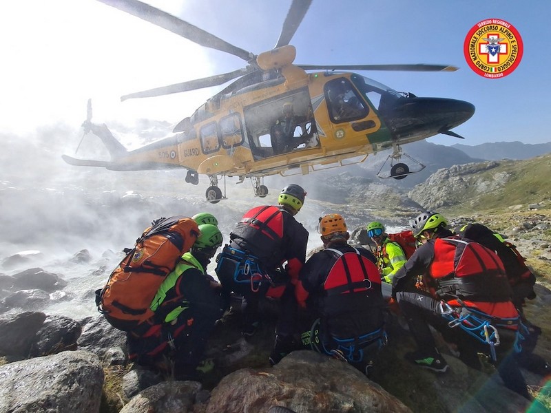 Soccorso Alpino squadra forra regionale