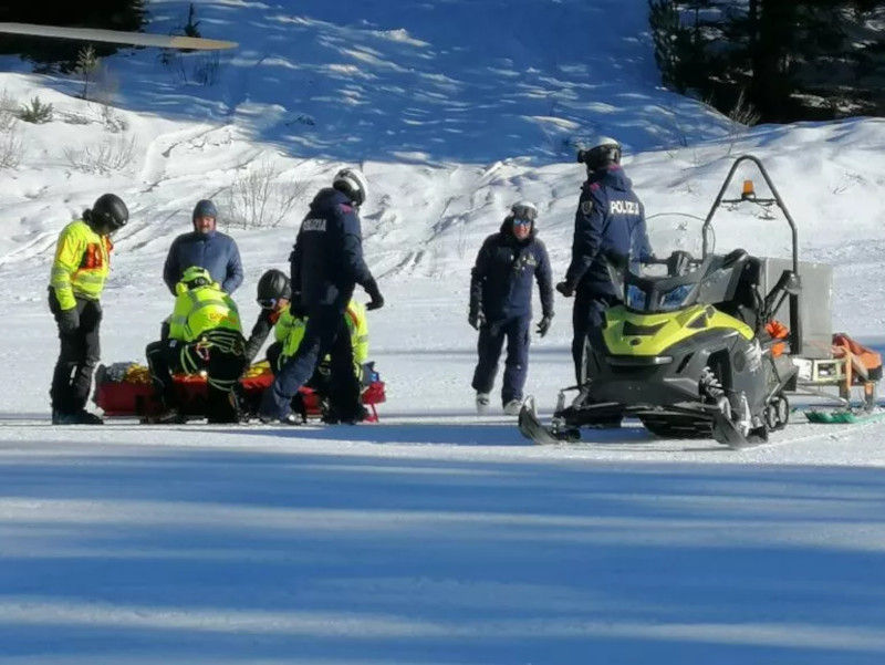 Bormio snowboarder fuori pista multato