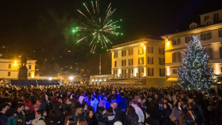 Capodanno Sondrio Piazza Garibaldi