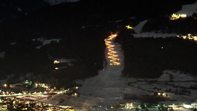 Fiaccolata sci Capodanno Bormio