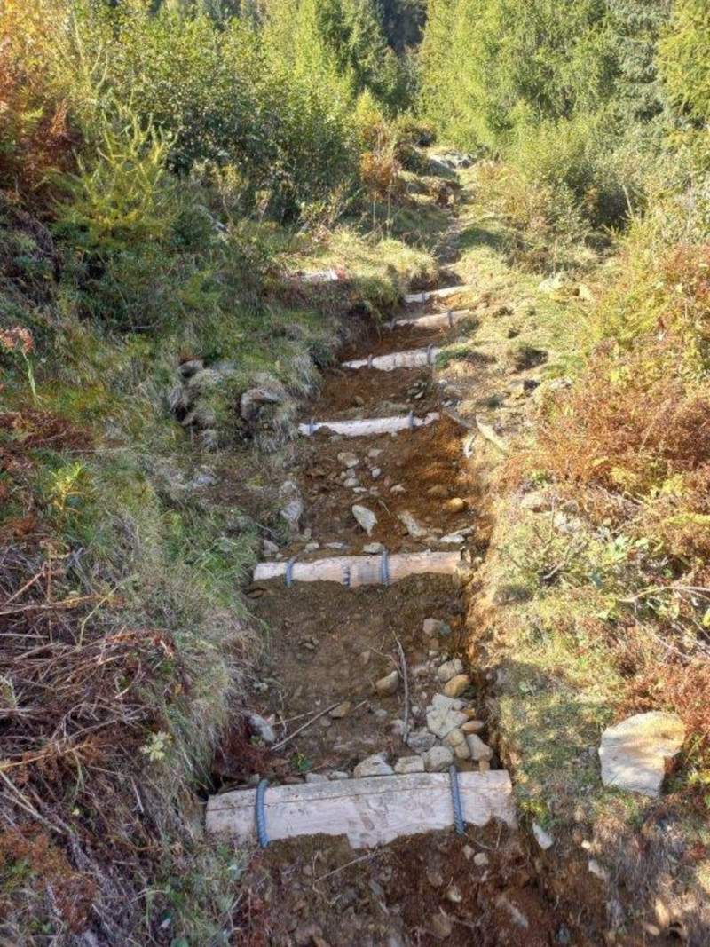 Parco Orobie Valtellinesi interventi sentieri