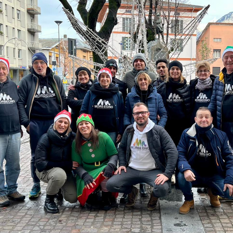 Natale Morbegno accensione luci Pro Loco