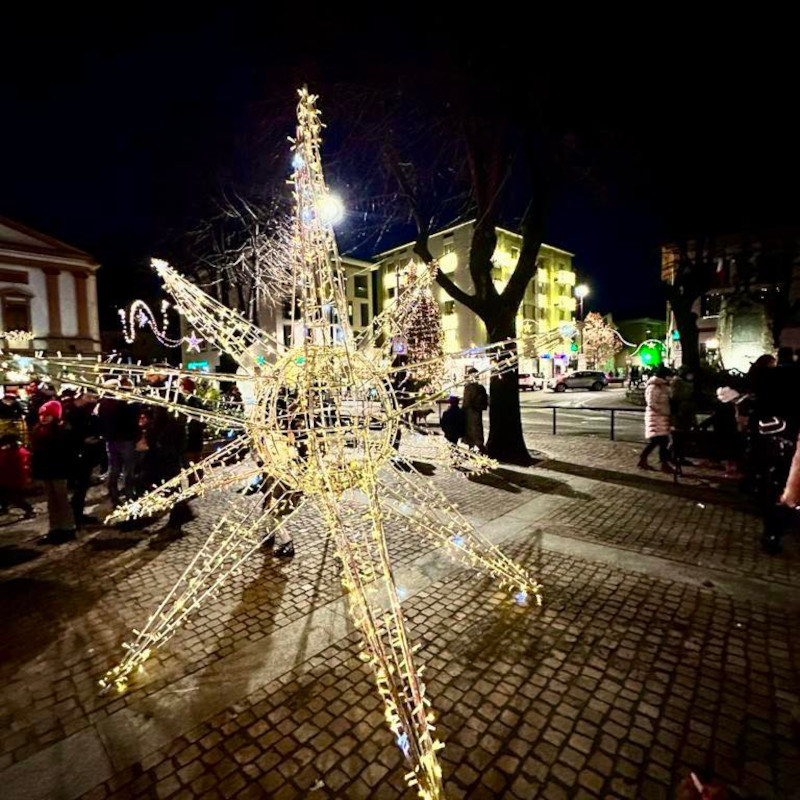 Natale Morbegno accensione luci Pro Loco
