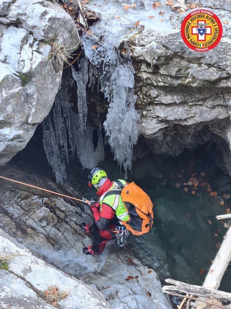 Soccorso Alpino squadra forra regionale