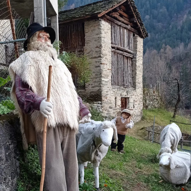 Villa di Chiavenna presepe