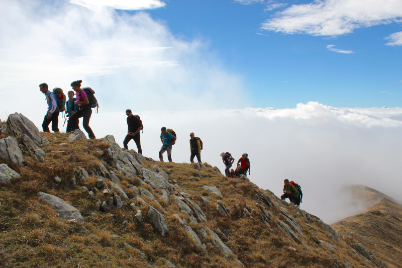 Montagna accompagnatori trekking escursioni