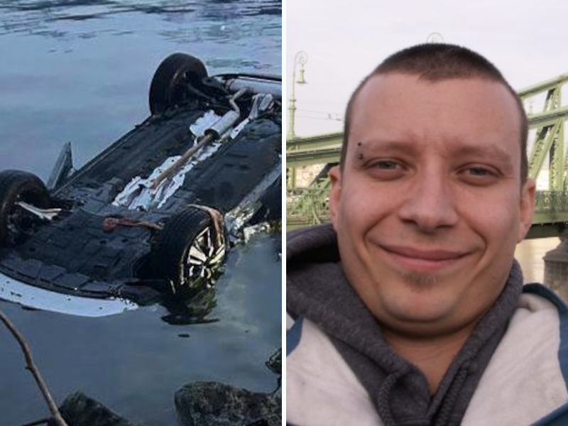 Ivano Ghidoni pompiere auto nel lago Colico
