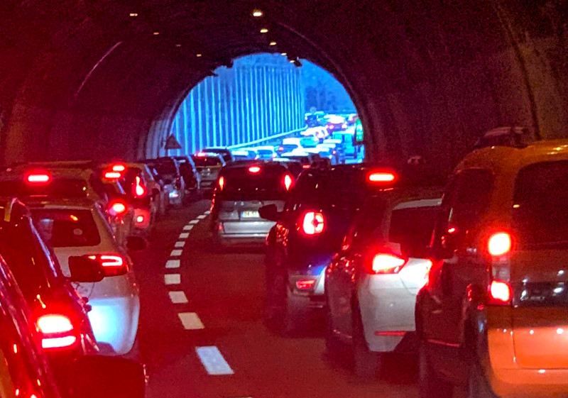 Galleria code traffico