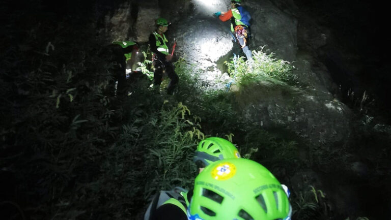 Soccorso Alpino ricerche notte