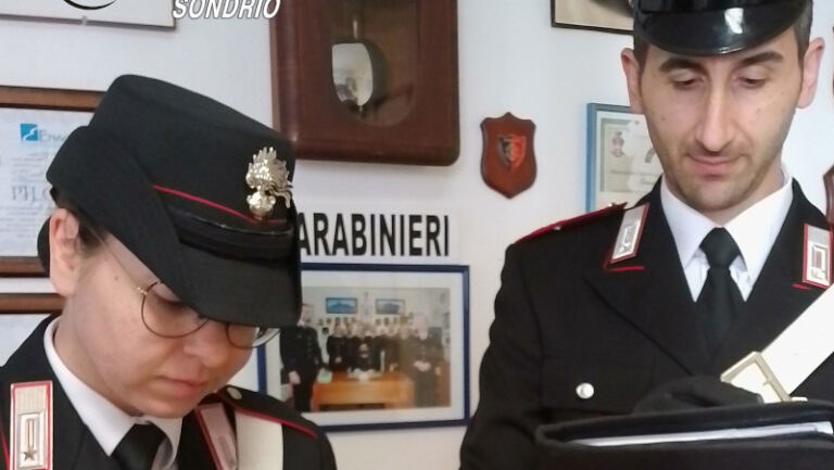 Droga auto arresto Samolaco Carabinieri Chiavenna ss36