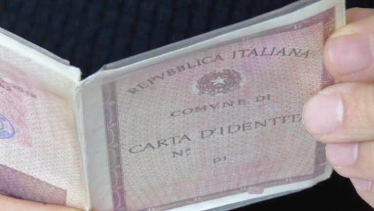 Carta identità generica