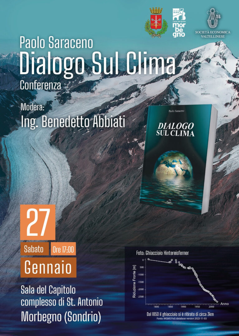 Conferenza 'Dialogo sul clima' Morbegno