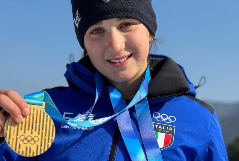 Flora Tabanelli oro Big Air Olimpiadi Invernali Giovanili