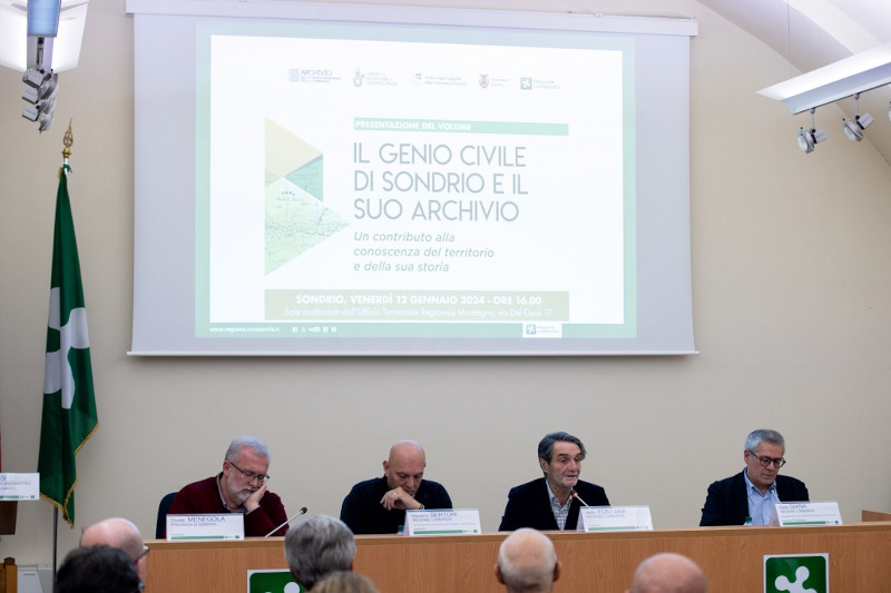 Genio Civile Sondrio presentazione libro