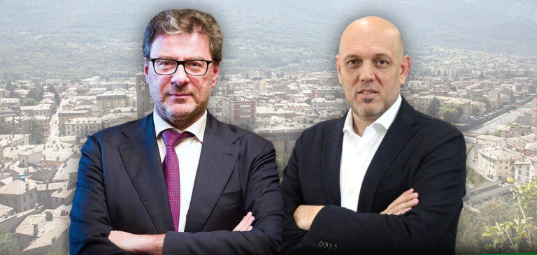 Giancarlo Giorgetti e Massimo Sertori