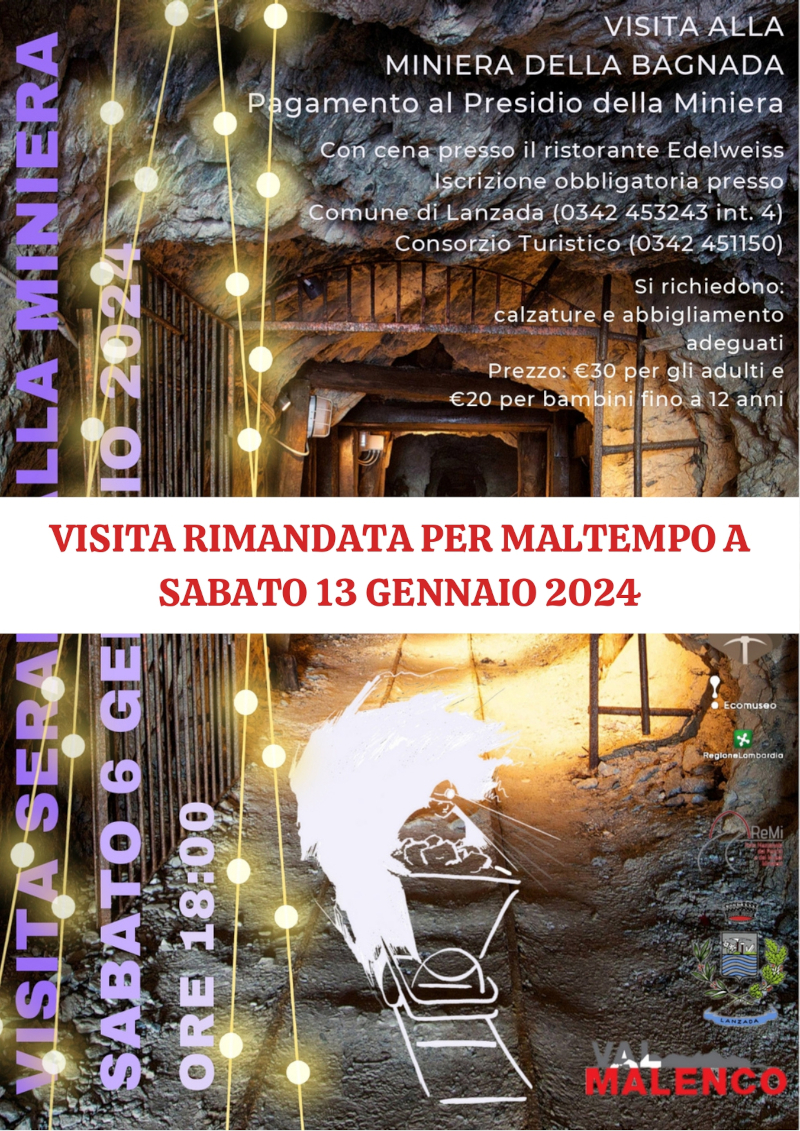 Locandina Miniera della Bagnada