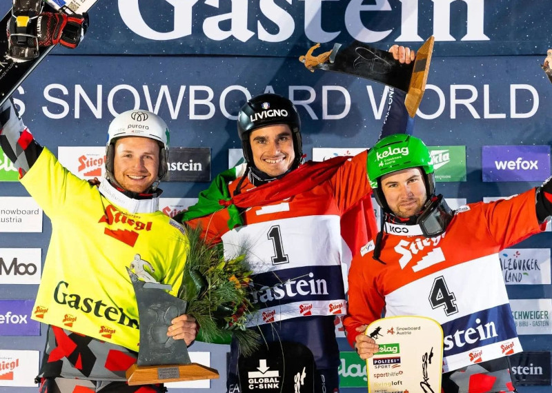 Maurizio Bormolini vittoria Coppa del Mondo snowboard