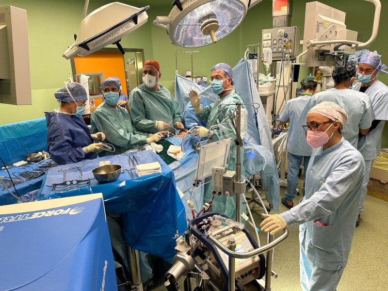 Ospedale Sondalo intervento toracico complesso