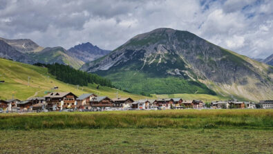 Paesaggio montagna Valtellina