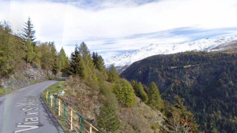 Strada per Starleggia campodolcino google maps