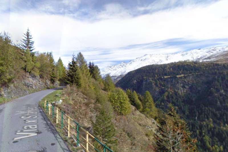 Strada per Starleggia campodolcino google maps