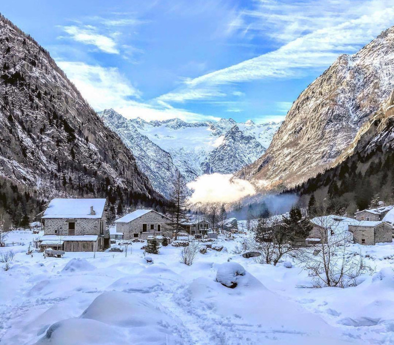 Val di Mello inverno