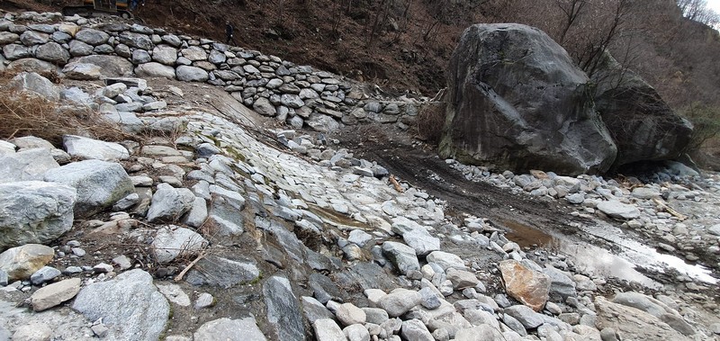 Torrente Ratti manutenzione Verceia