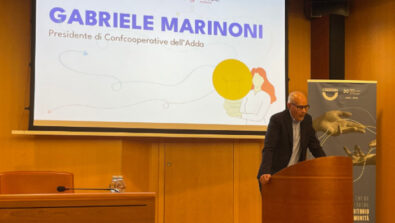 Gabriele Marinoni presidente Confcooperative dell'Adda