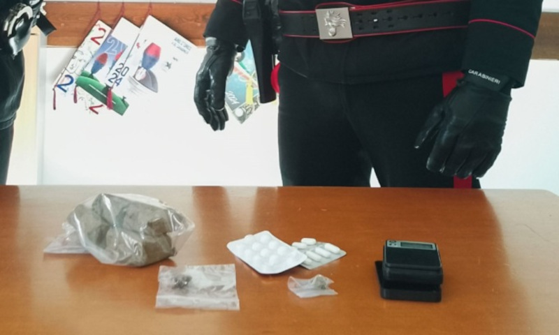 Arresto droga Cosio Valtellino