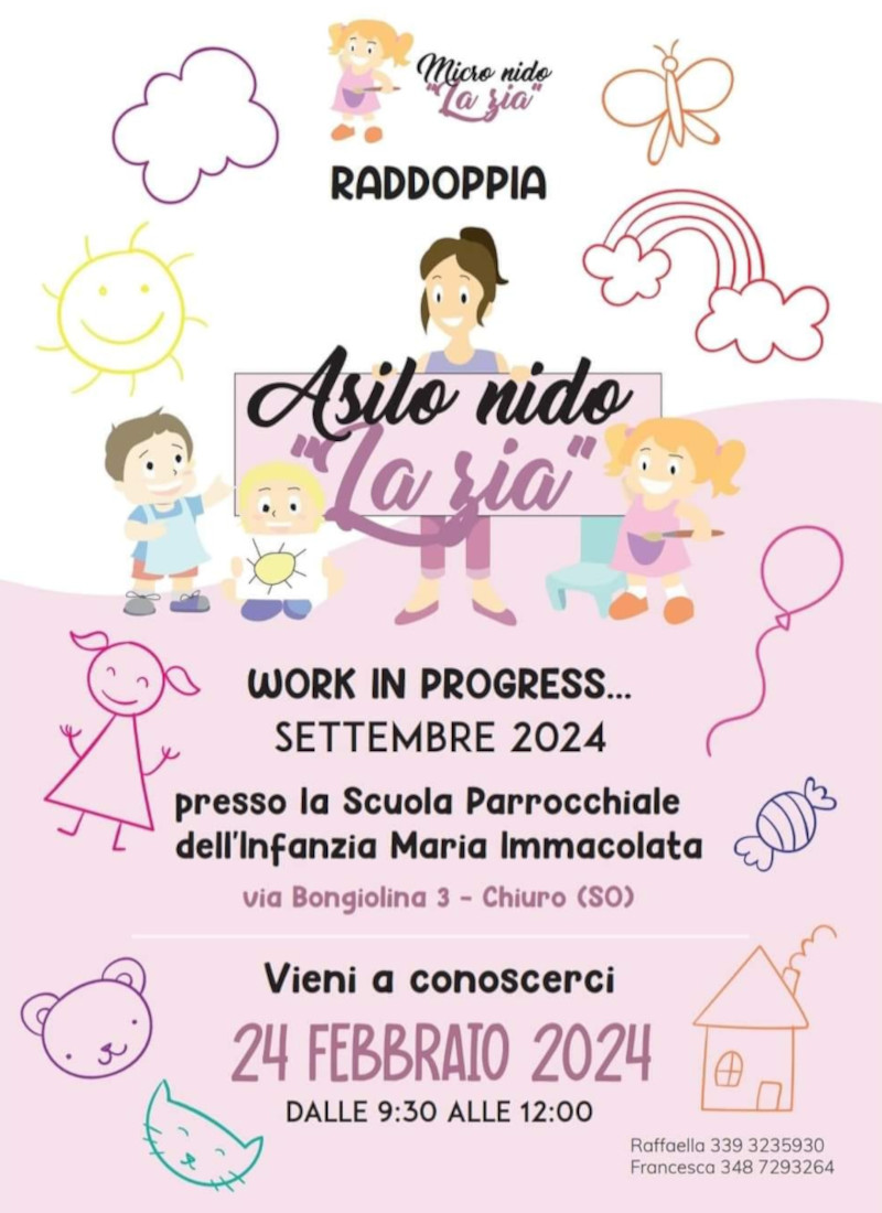 Asilo Nido Chiuro presentazione progetto