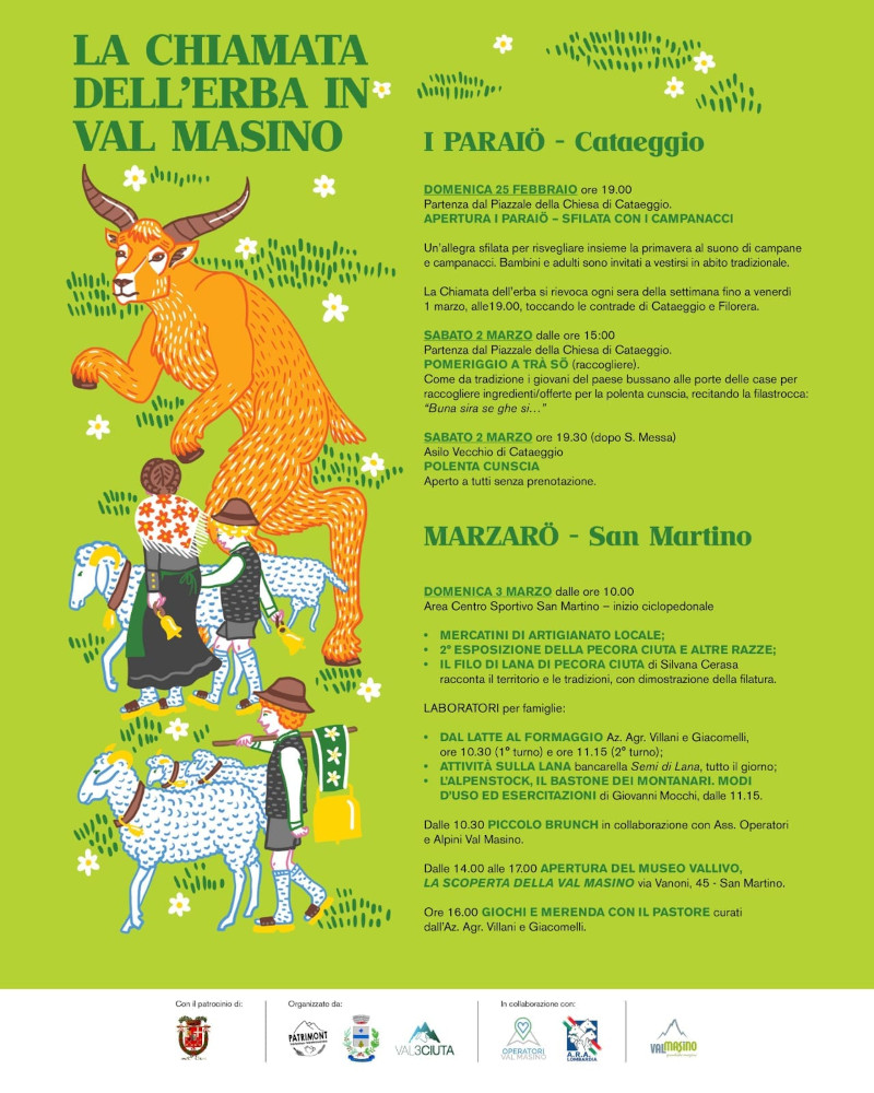 Chiamata all'erba Val Masino