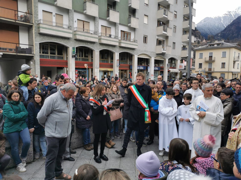 Don Mario Bagiolo nuovo parroco Sondalo