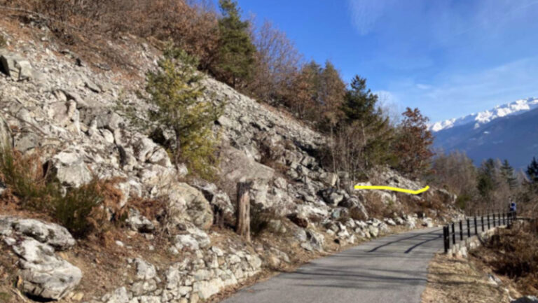 Strada Ligari Sondrio messa in sicurezza frane
