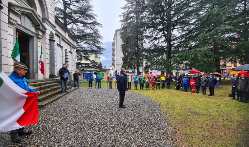 Giorno Ricordo Sondrio cerimonia Parco Rimembranza