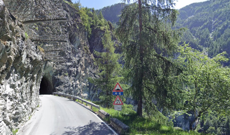 Lanzada strada comunale Tornadri-Franscia
