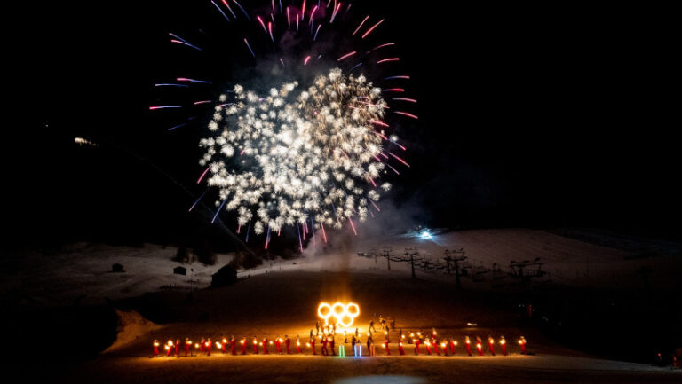 Livigno countdown Milano-Cortina 2026