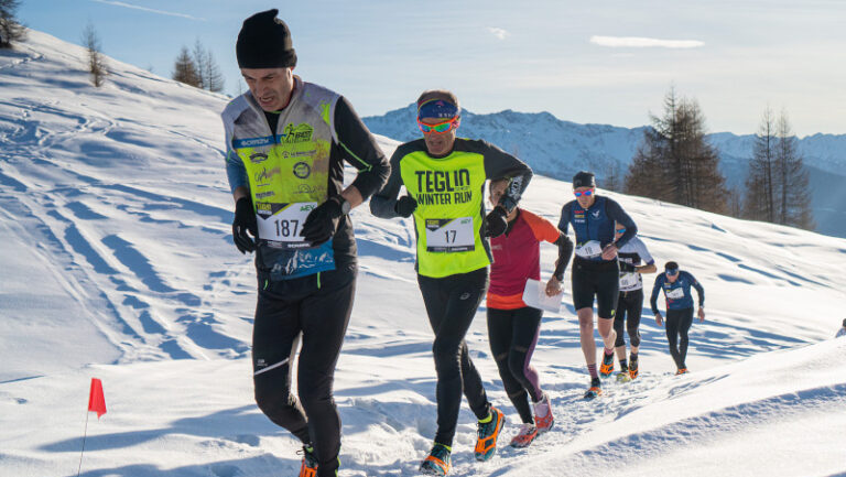 Teglio Sunset Winter Run