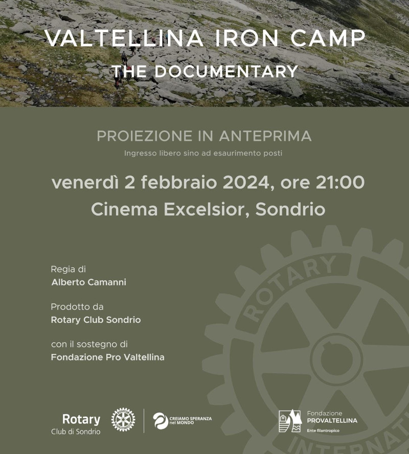 Valtellina Iron Camp Cinema Excelsior