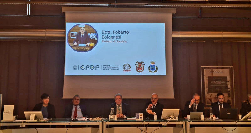 Videosorveglianza convegno Sondrio