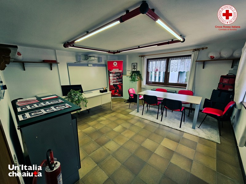 CRI Sondrio inaugurazione nuova sede Valfurva