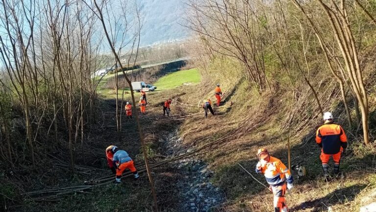 Fiumi Sicuri Protezione Civile Prata Camportaccio