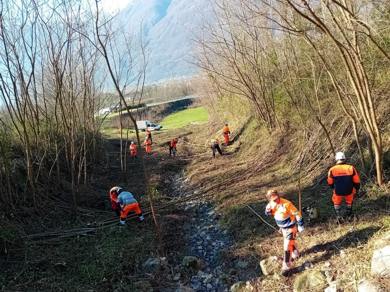 Fiumi Sicuri Protezione Civile Prata Camportaccio