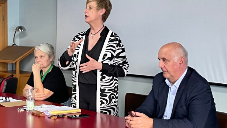 Anna Maria Maestroni, Monifca Fumagalli e Renato Paroli