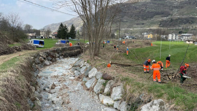 Fiumi sicuri torrente caronella teglio